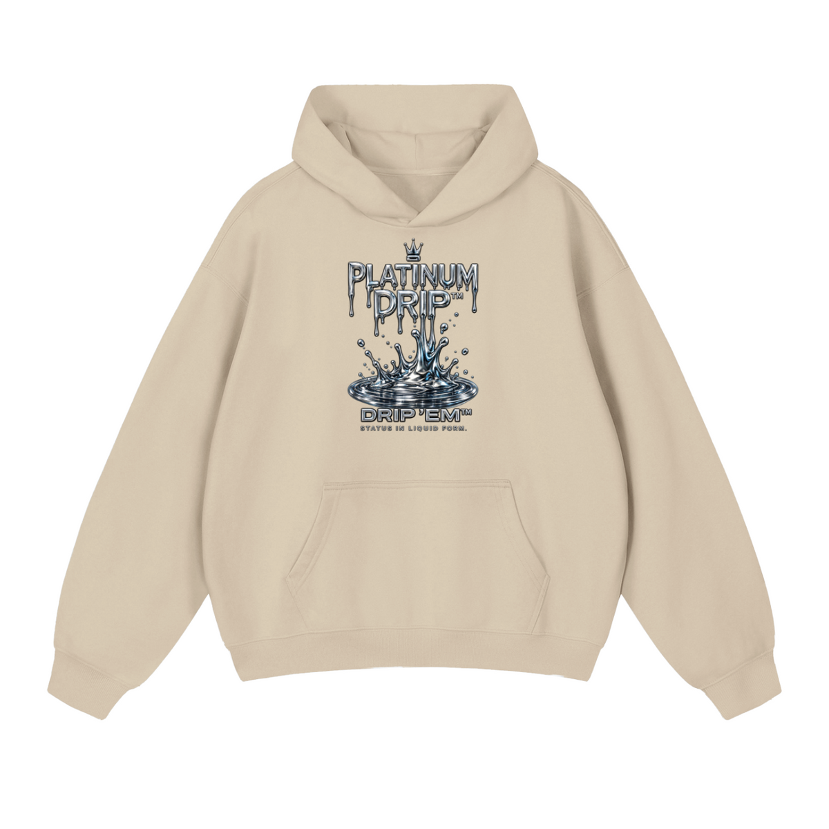 DRIP ʻEM™ Platinum Hoodie | Unisex