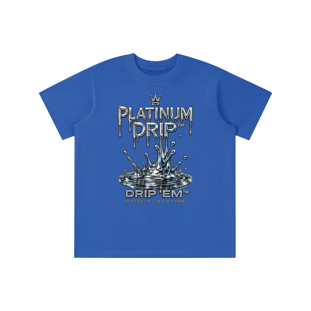 DRIP ʻEM™ Platinum T-Shirt | Kids