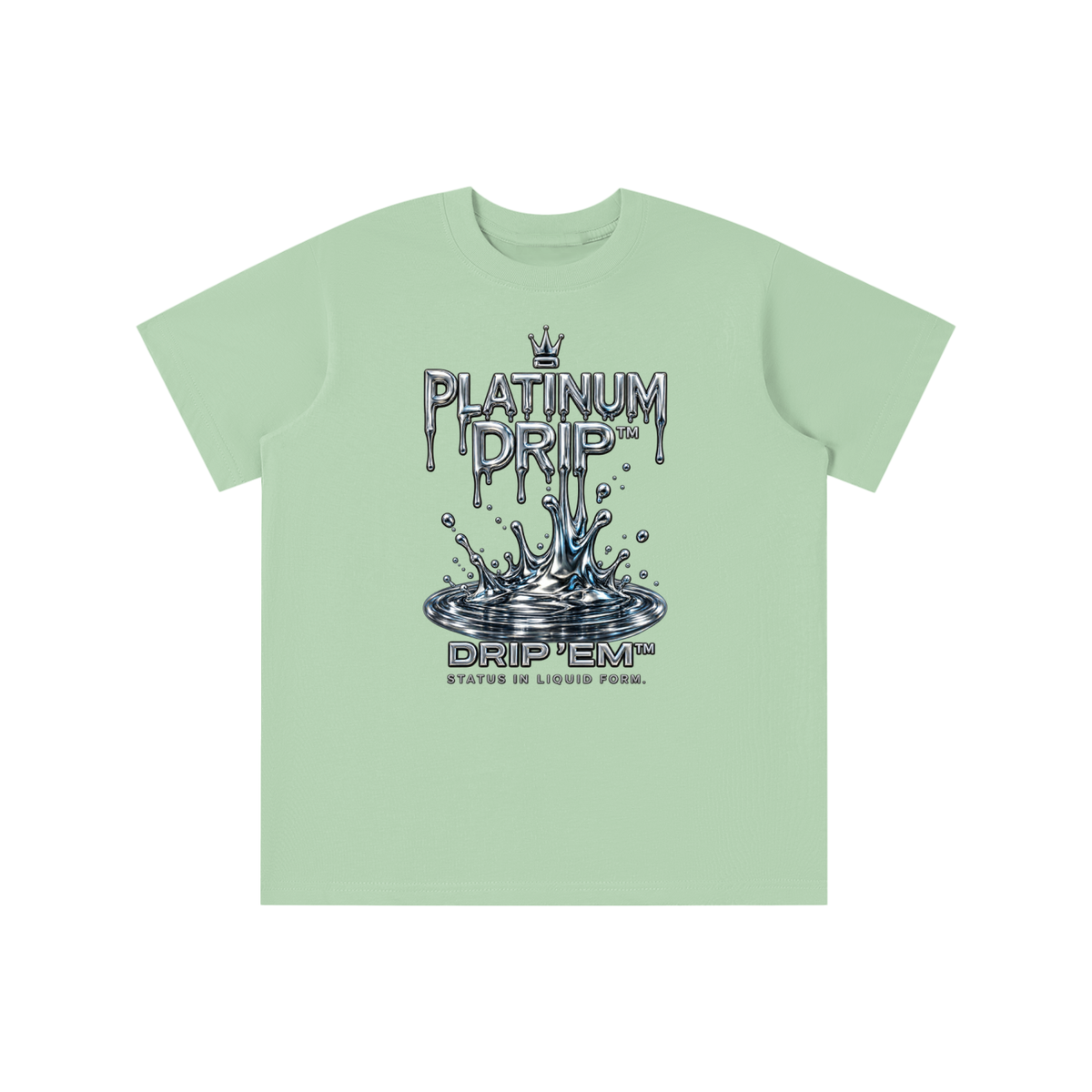 DRIP ʻEM™ Platinum T-Shirt | Kids