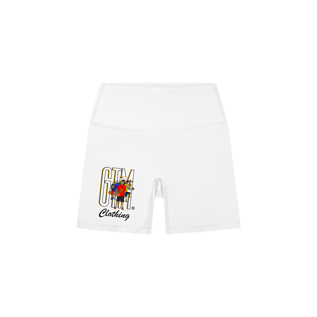 GTM® Shadow Hoopers High-Waisted Biker Shorts | Women