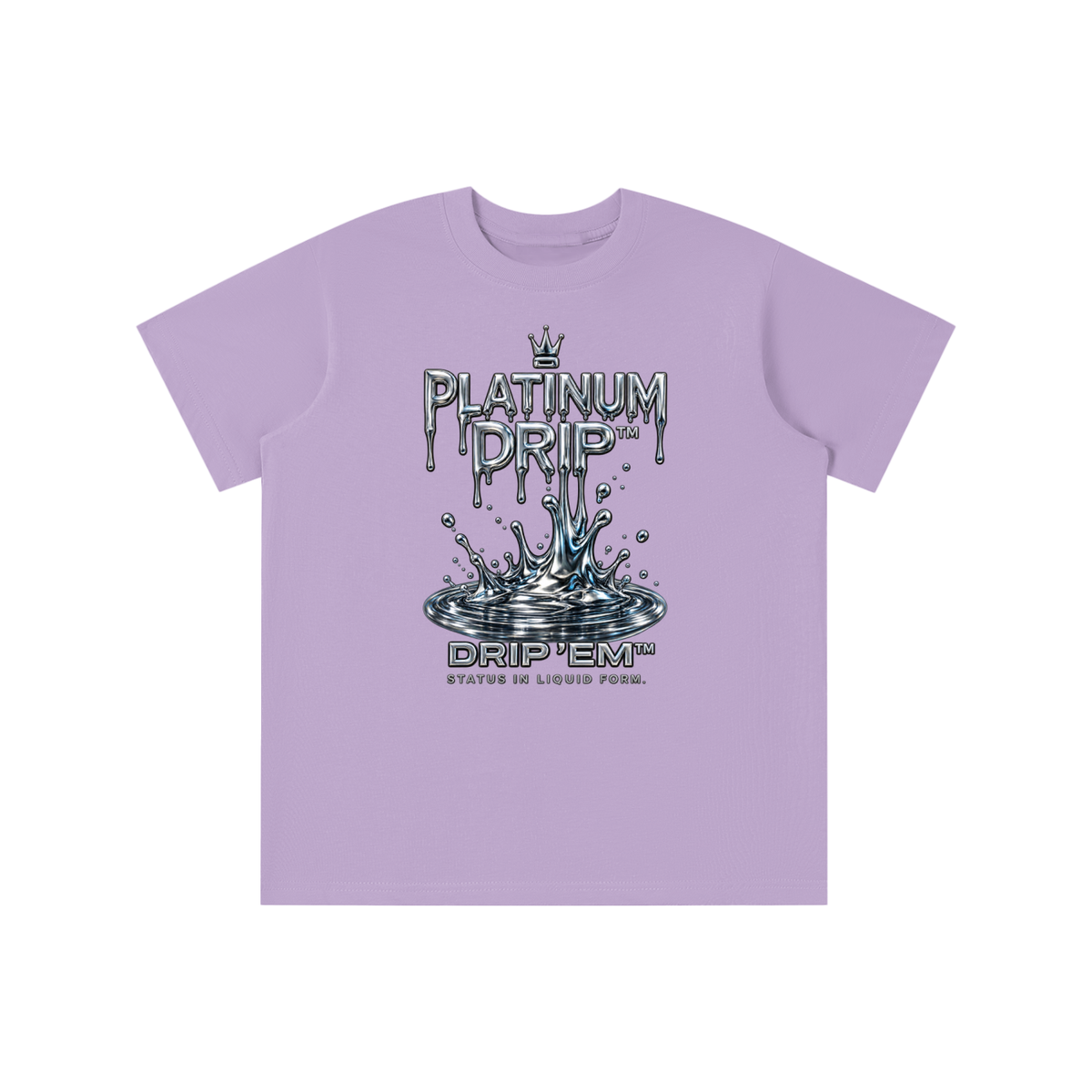 DRIP ʻEM™ Platinum T-Shirt | Kids