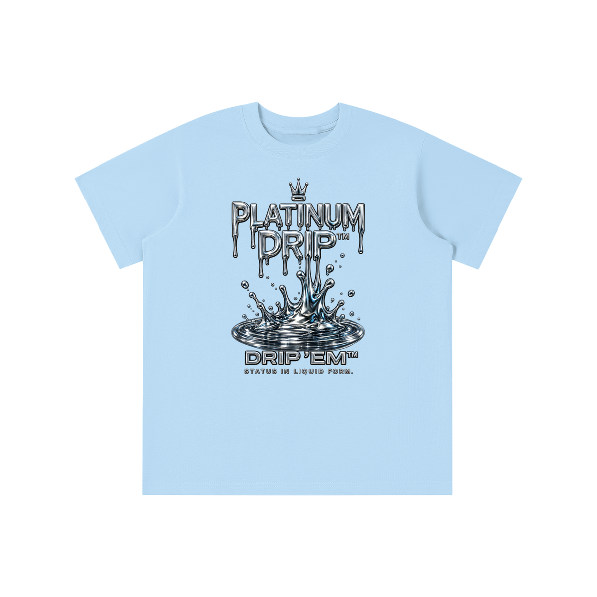 DRIP ʻEM™ Platinum T-Shirt | Kids