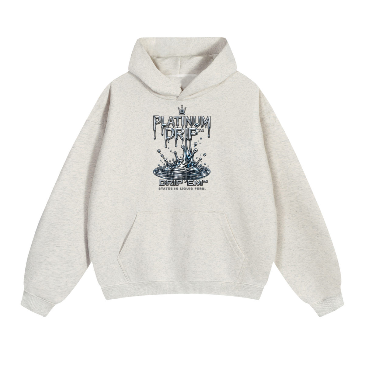 DRIP ʻEM™ Platinum Hoodie | Unisex