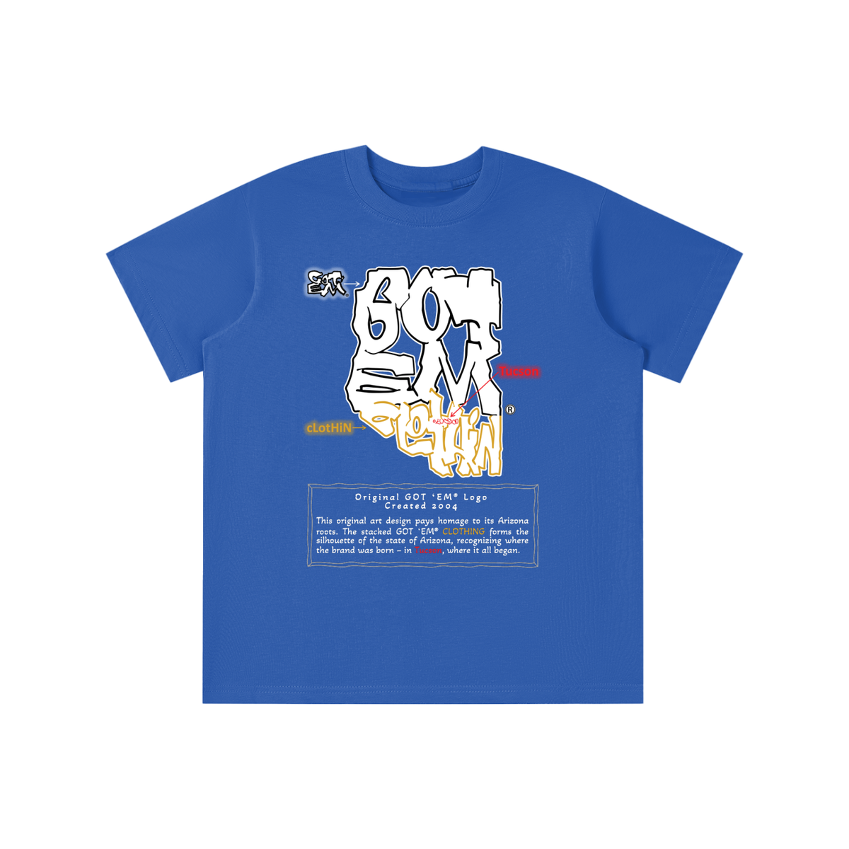 GOT ʻEM® Arizona Description T-Shirt | Kids
