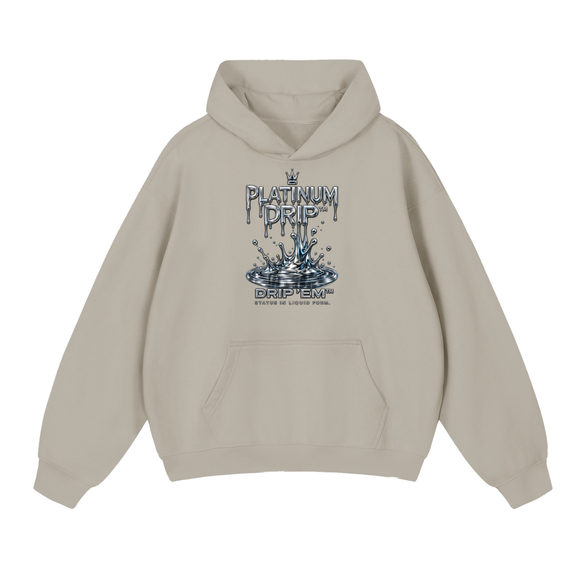 DRIP ʻEM™ Platinum Hoodie | Unisex