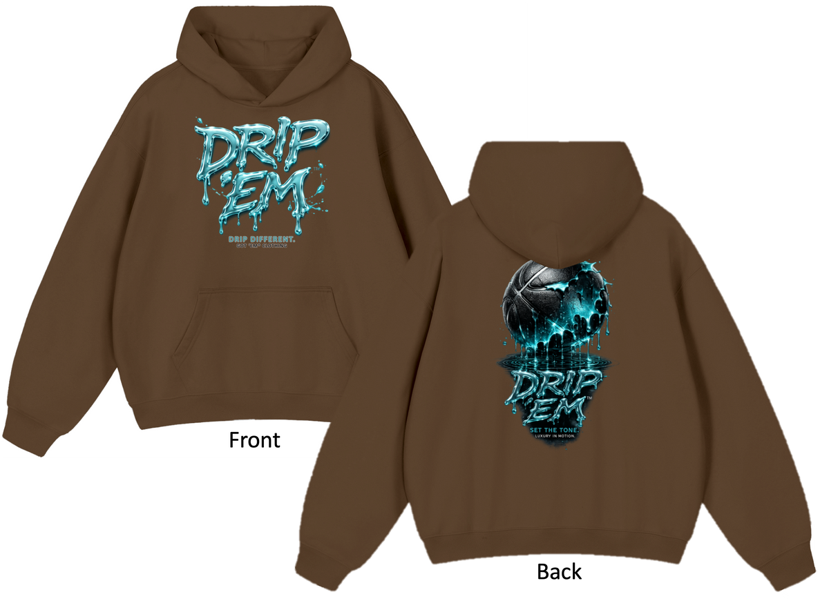DRIP ʻEM™ Basketball Hoodie | Unisex