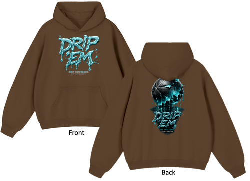 DRIP ʻEM™ Basketball Hoodie | Unisex
