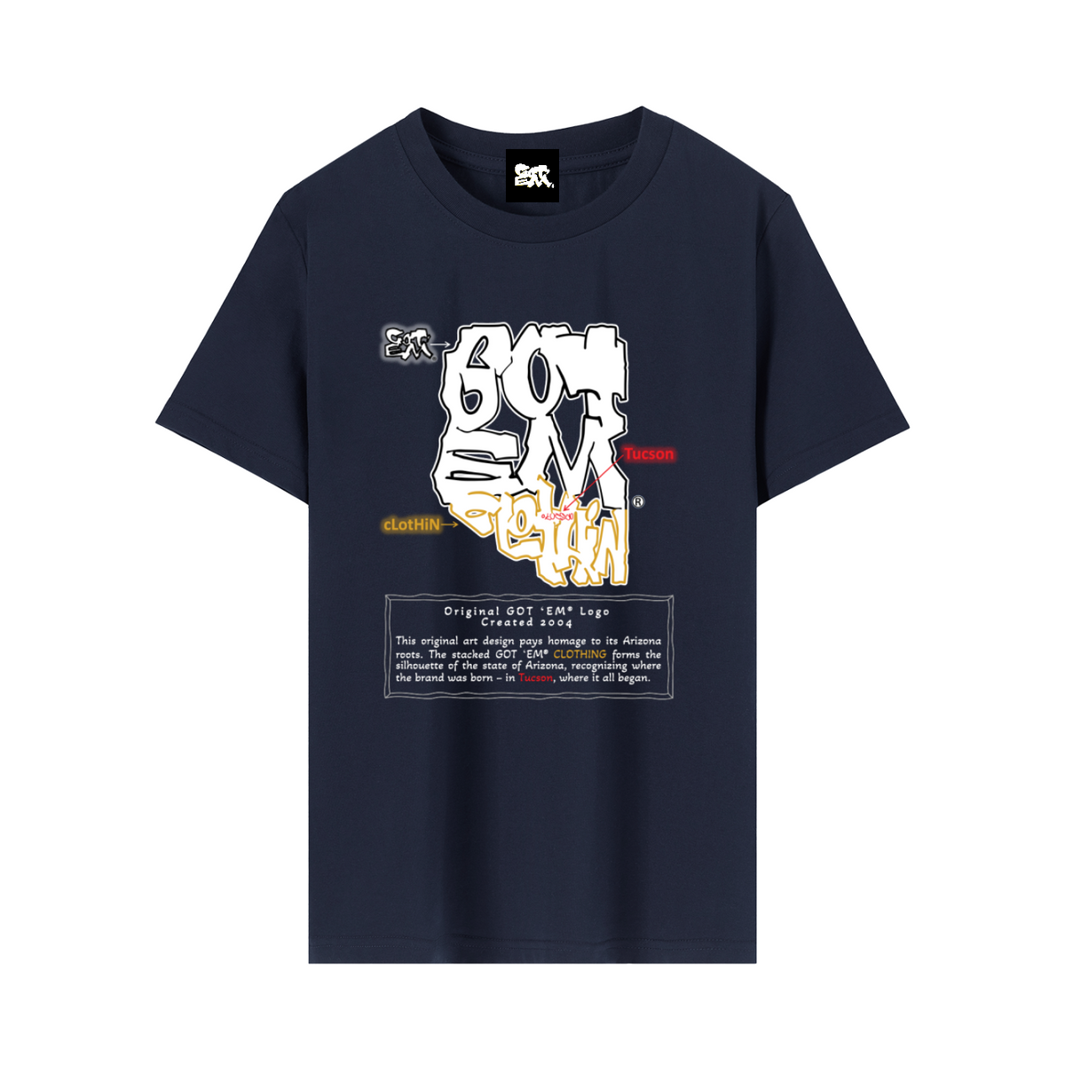 GOT ʻEM® Arizona Description T-Shirt | Women