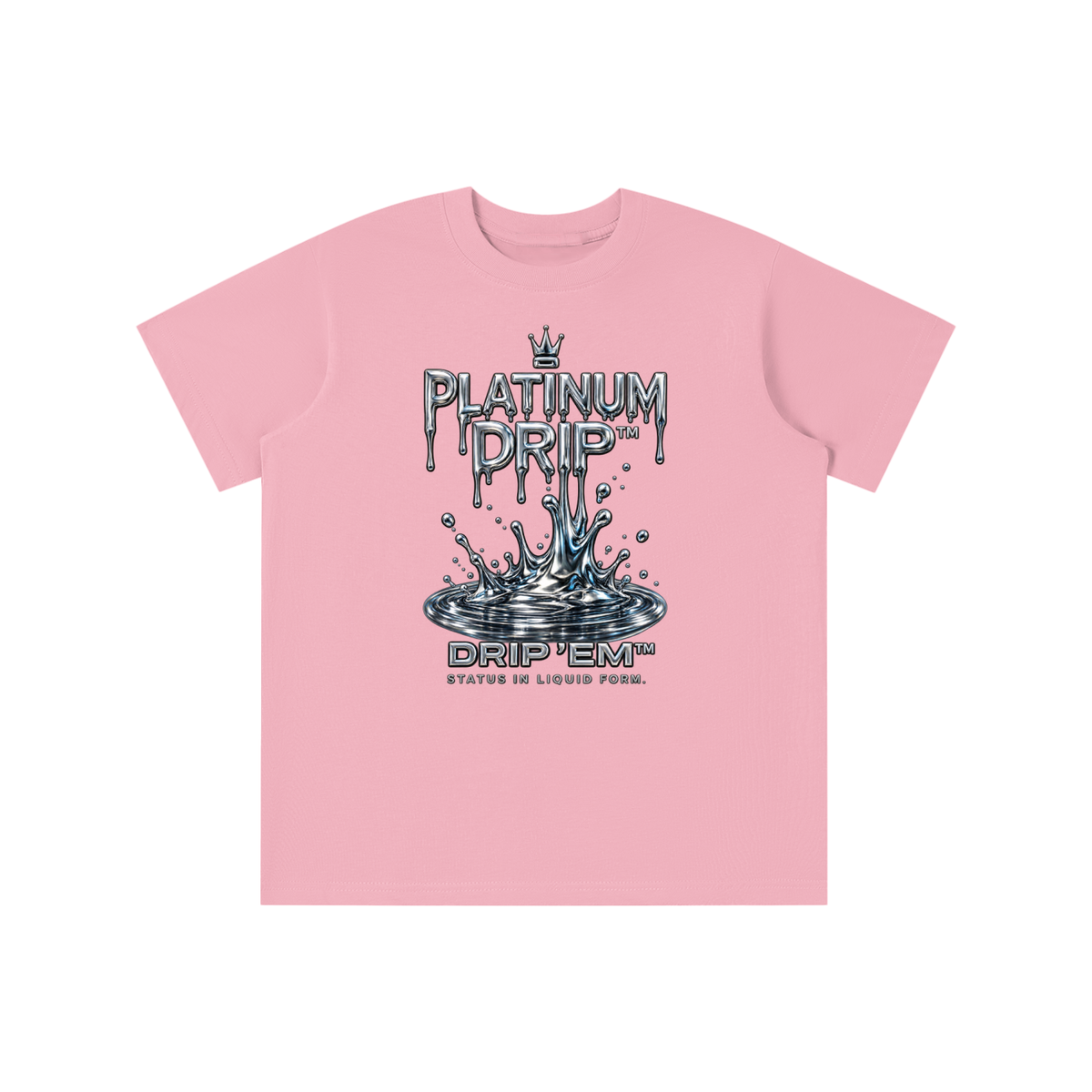 DRIP ʻEM™ Platinum T-Shirt | Kids