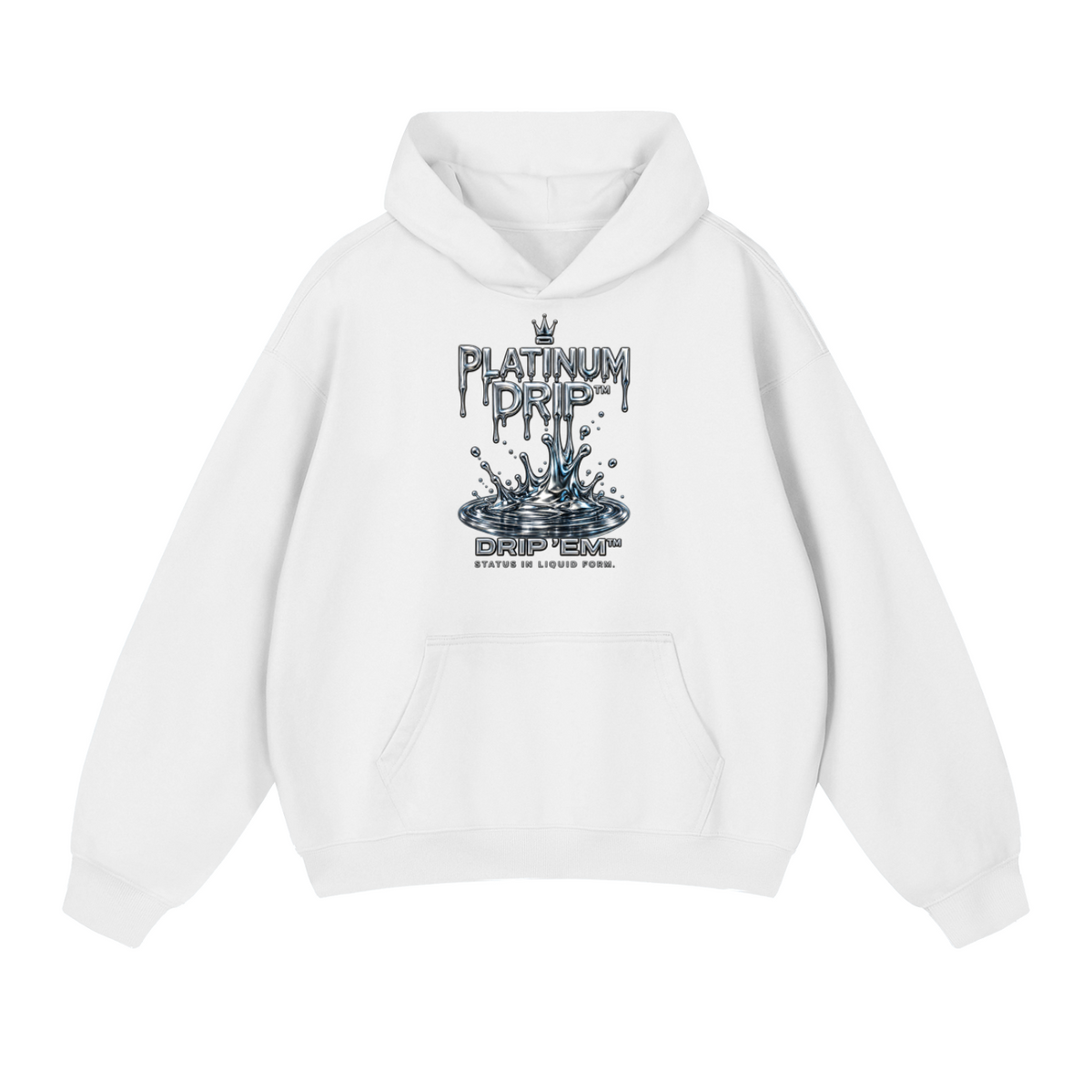 DRIP ʻEM™ Platinum Hoodie | Unisex