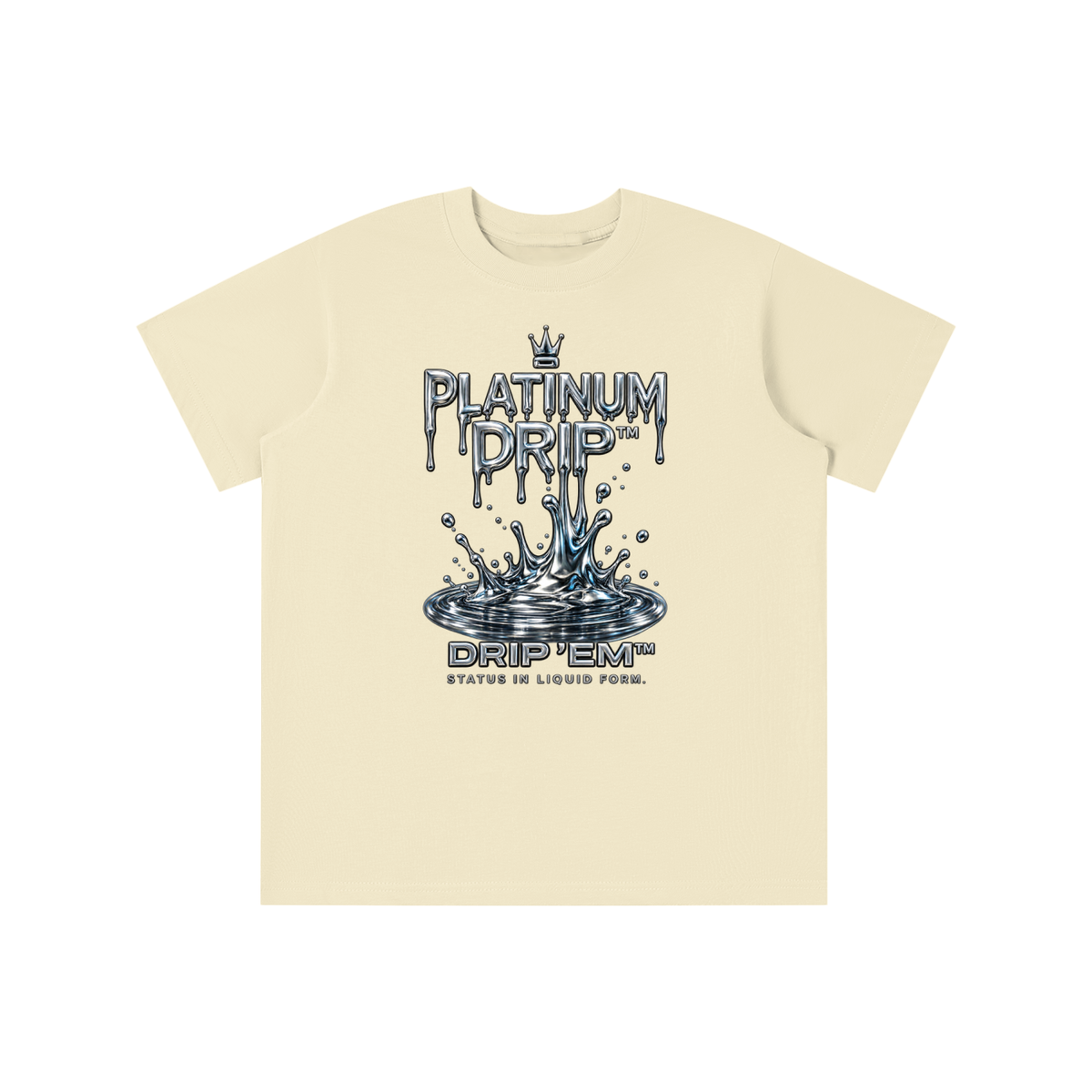 DRIP ʻEM™ Platinum T-Shirt | Kids