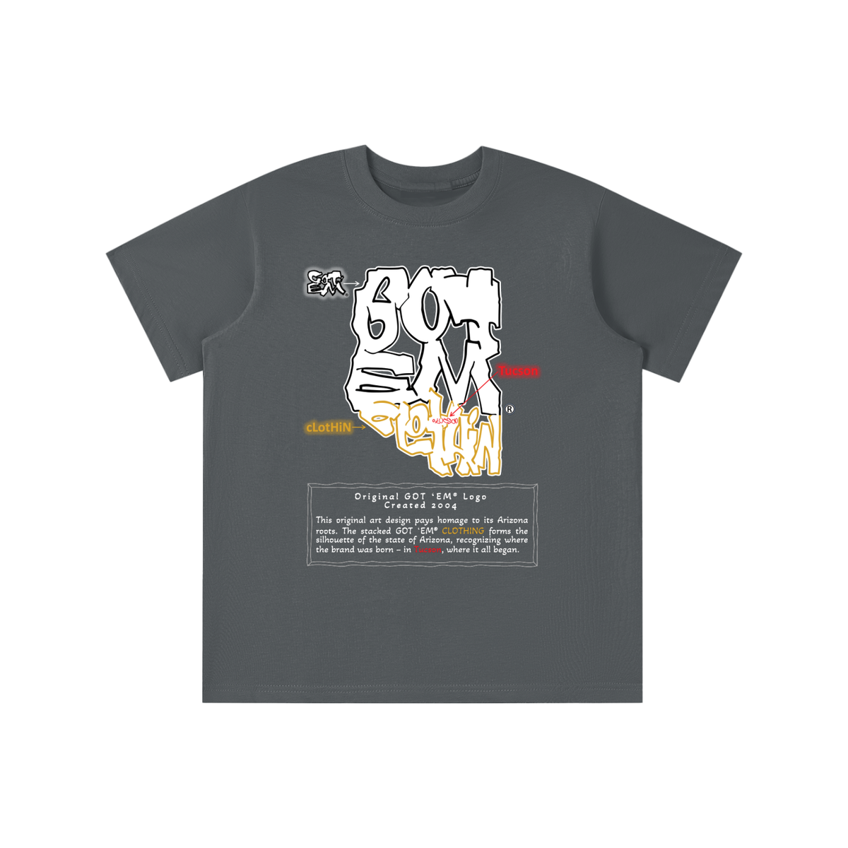 GOT ʻEM® Arizona Description T-Shirt | Kids